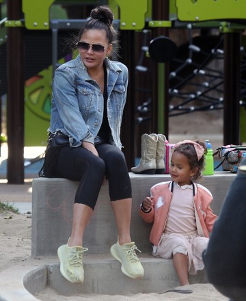 Chrissy Teigen, John Legend and children out and about, Los Angeles, USA - 07 Mar 2020