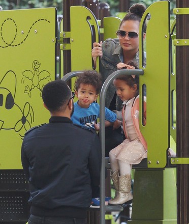Chrissy Teigen, John Legend and children out and about, Los Angeles, USA - 07 Mar 2020