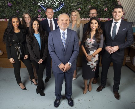Alan Sugar with winning contestants from 'The Apprentice' TV Show, London, UK - Mar 2020