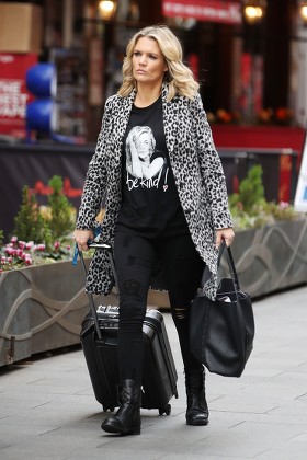 Charlotte Hawkins out and about, London, UK - 13 Mar 2020