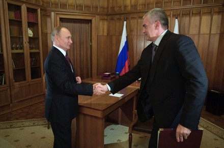 Russian President Vladimir Putin visits Crimea, Undefined - 19 Mar 2020