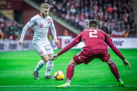 Poland v Latvia, Euro 2020 Qualifiying Round Group D, Football, Warsaw, Poland - 24 Mar 2019