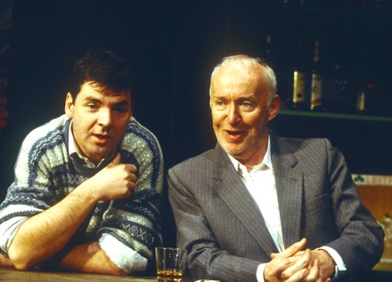 'The Weir' Play performed at the Royal Court Theatre, London, UK 1998 - 02 Apr 2020