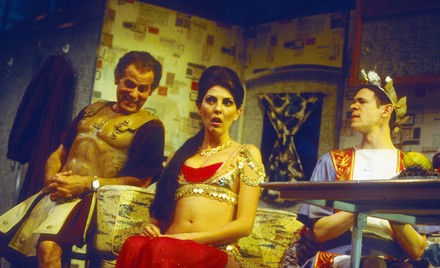'Cleo, Camping, Emmanuelle and Dick' Play performed in the Lyttleton Theatre, National Theatre, London, UK 1998 - 04 Apr 2020