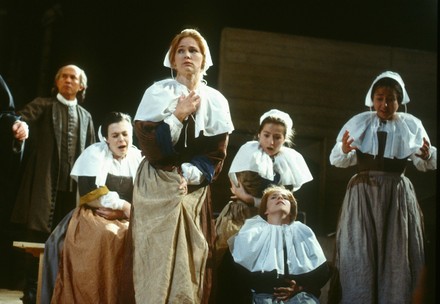 'The Crucible' Play performed in the Olivier Theatre, National Theatre, London, UK 1990 - 09 Apr 2020