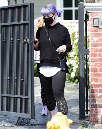 Kelly Osbourne out and about, Los Angeles, USA - 13 Apr 2020