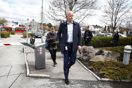 Police arrests Tom Hagen, Lorenskog, Norway - 28 Apr 2020