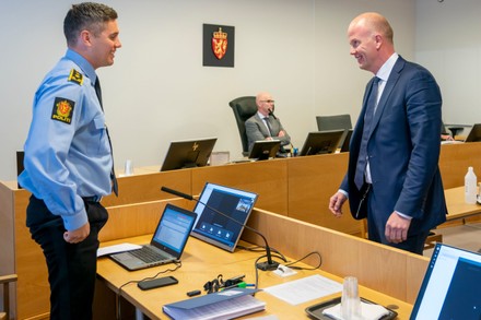 Tom Hagen arrested, Lillestrom, Norway - 29 Apr 2020