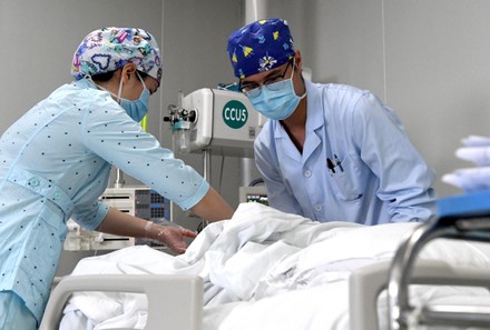 China Henan Zhengzhou Unwed Nurse Couple - 26 Apr 2020
