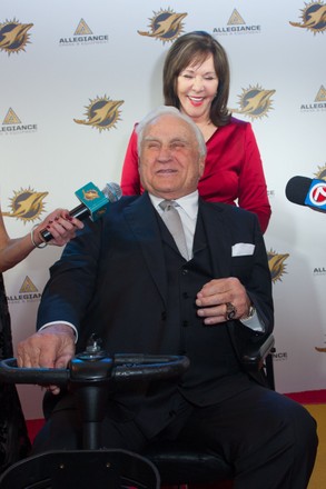 Don Shula Left His Wife Mary Editorial Stock Photo - Stock Image