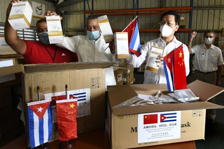 Cuba Havana Covid 19 China Medical Supplies Donation - 06 May 2020