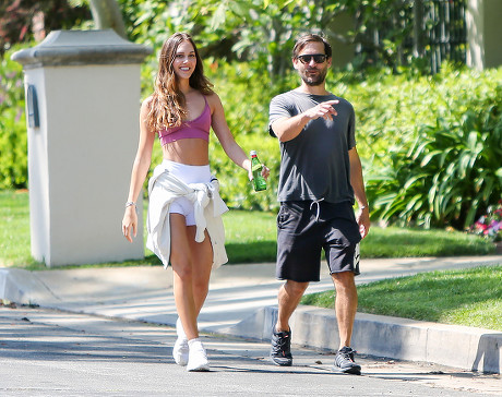 Tobey Maguire and Tatiana Dieteman out and about, Los Angeles, USA - 10 May 2020