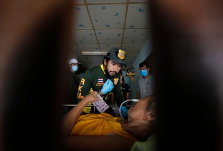 Thai Actor Bin Bunluerit C Talks Editorial Stock Photo Stock Image