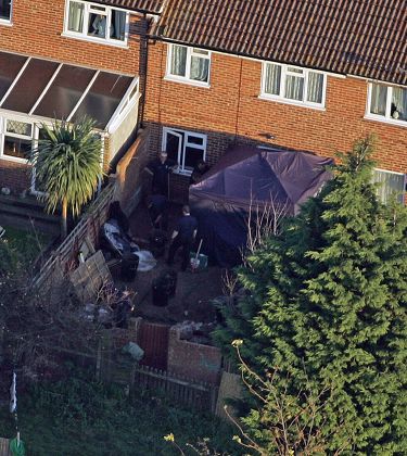 Human remains found at an address in Margate, Kent, Britain - 16 Nov 2007
