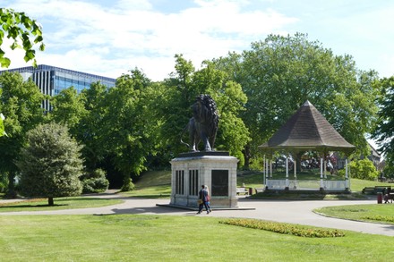 Seasonal weather, Forbury Gardens, UK - 19 May 2020 Stock Pictures ...