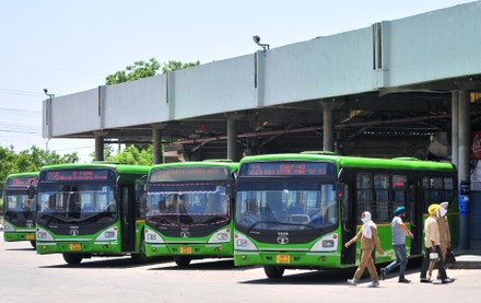 Chandigarh Transport Undertaking Ctu Local Buses Editorial Stock Photo ...