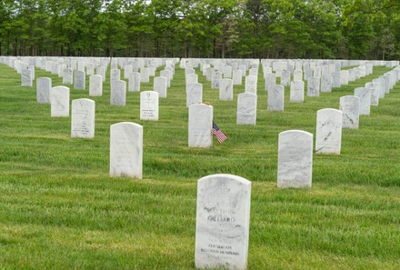 View Calverton National Cemetery Veterans During Editorial Stock Photo   Shutterstock 10656670m 