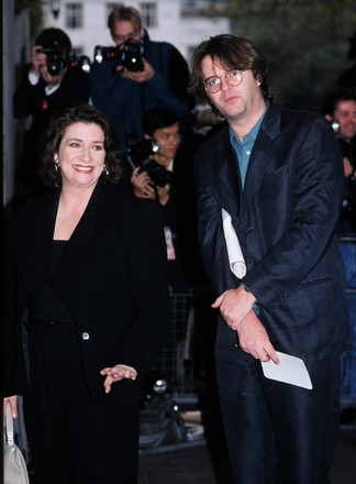 paul-merton-wife-caroline-quentin-1994-editorial-stock-photo-stock