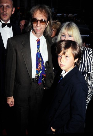 Robin Gibb Wife Son Bee Gees Editorial Stock Photo - Stock Image ...