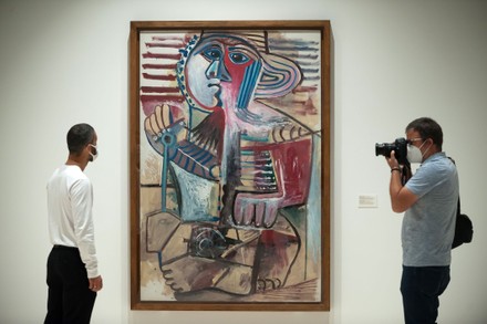 Exhibition of 'Dialogues with Picasso" in Malaga, Spain - 2 May 2020
