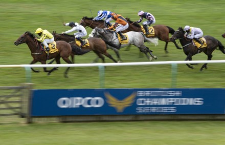 Horse Racing from Newmarket, UK - 06 Jun 2020