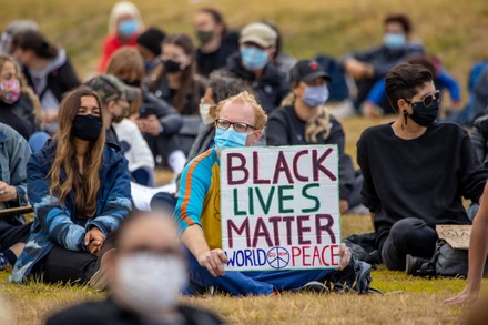 Protesters Wear Face Masks They Take Editorial Stock Photo - Stock