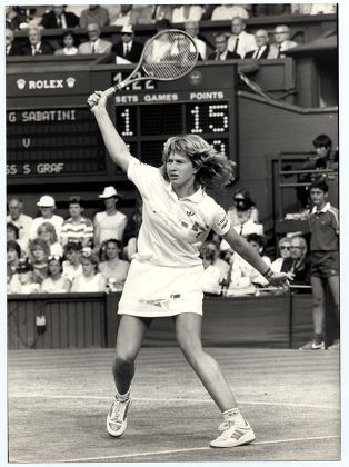 Steffi Graf Tennis Player 1987 Steffi Editorial Stock Photo - Stock ...