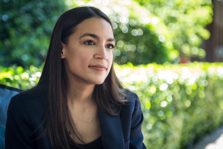 Us Congresswoman Alexandria Ocasiocortez Looks On Editorial Stock Photo ...