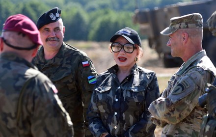 Military exercises DEFENDER Europe 20 Plus in Poland, Oleszno - 17 Jun 2020