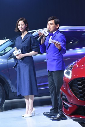 Janine Chang at Ford promotion conference in Taipei, Taiwan - 17 Jun 2020
