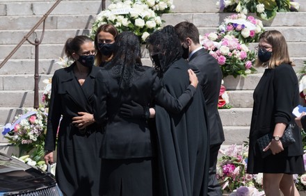 Elisabeth-Anne de Massy funeral ceremony, Monaco - 17 Jun 2020