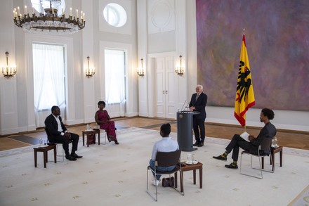 President Steinmeier Holds Racism Discussion at Bellevue Palace, Berlin, Germany - 16 Jun 2020