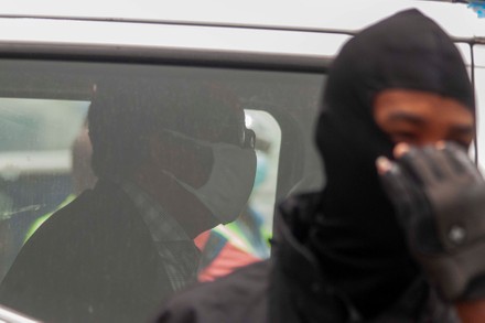 Former Paramilitary Leader Emmanuel Constant Detained Editorial Stock