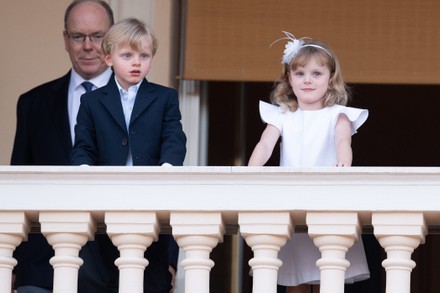 Princess Gabriella Monaco Prince Jacques Monaco Editorial Stock Photo ...