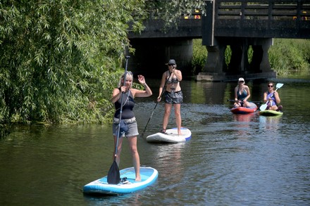 Visitors Take River Chelmer Paper Mill Editorial Stock Photo Stock Image Shutterstock