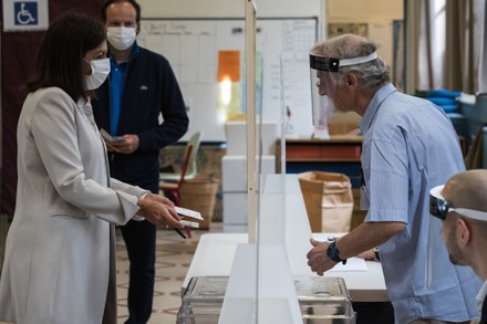 French municipal election in Paris, France - 28 Jun 2020