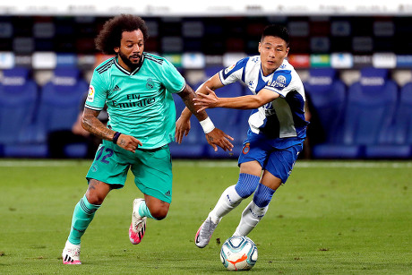 RCD Espanyol vs Real Madrid, Barcelona, Spain - 28 Jun 2020 Stock