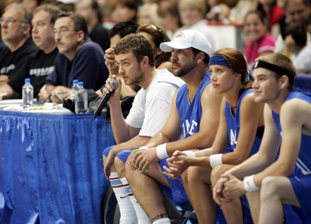 Justin Timberlake Plays Charity Basketball Game in Chicago, Illinois, USA - 16 Jul 2005