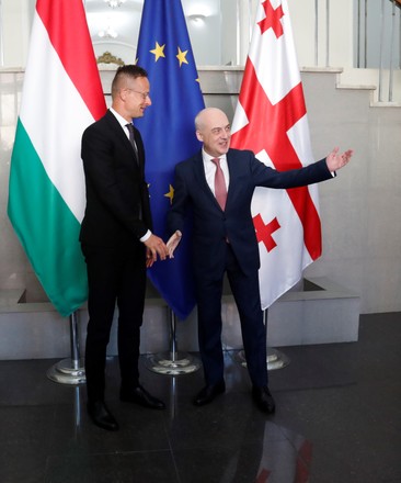 Hungarian Minister of Foreign Affairs Peter Szijjarto visits Georgia, Tbilisi - 06 Jul 2020