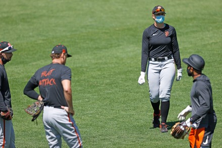 San Francisco Giants Coach Alyssa Nakken Editorial Stock Photo - Stock  Image