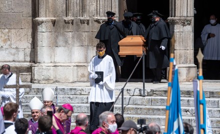 Burial of Georg Ratzinger, Regensburg, Germany - 08 Jul 2020