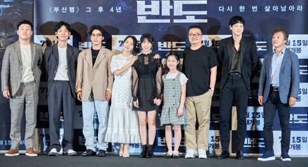 'Peninsula' film premiere, Seoul, South Korea - 09 Jul 2020
