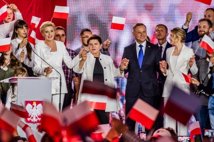 Presidential Election, Pultusk, Poland - 12 Jul 2020
