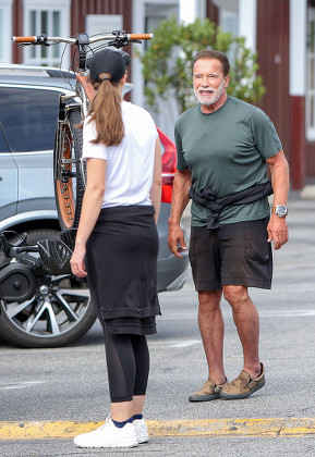 Arnold Schwarzenegger out and about, Los Angeles, USA - 14 Jul 2020