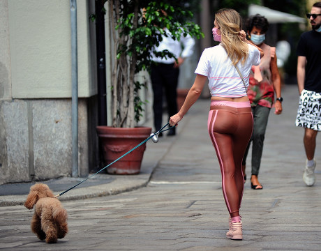 Elena Barolo out and about, Milan, Italy - 15 Jul 2020