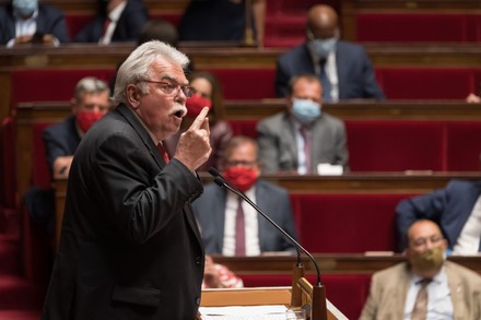 Castex gives a speech to present his programme at the National Assembly, Paris, France - 15 Jul 2020