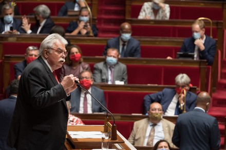Castex gives a speech to present his programme at the National Assembly, Paris, France - 15 Jul 2020