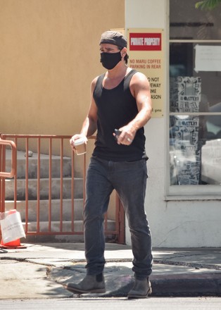 Colin Farrell out and about, Los Angeles, USA - 17 Jul 2020