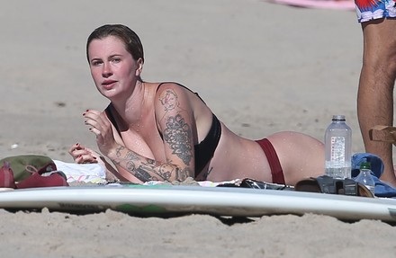 Ireland Baldwin out and about, Los Angeles, USA - 17 Jul 2020