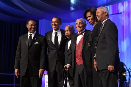 Obamas Attend Congressional Black Caucus Dinner, Washington, District of Columbia, USA - 24 Sep 2011